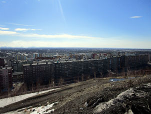 Pueblo Talnakh, distrito urbano de Norilsk, región de Krasnoyarsk. 8 de junio de 2024.