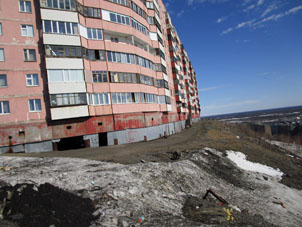 Pueblo Talnakh, distrito urbano de Norilsk, región de Krasnoyarsk. 8 de junio de 2024.