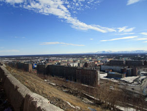 Pueblo Talnakh, distrito urbano de Norilsk, región de Krasnoyarsk. 8 de junio de 2024.