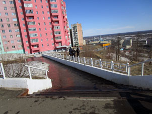 Pueblo Talnakh, distrito urbano de Norilsk, región de Krasnoyarsk. 8 de junio de 2024.