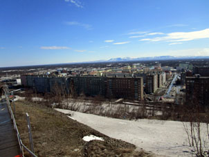 Pueblo Talnakh, distrito urbano de Norilsk, región de Krasnoyarsk. 8 de junio de 2024.