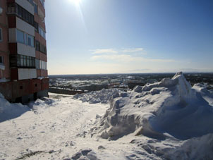 Pueblo Talnakh, distrito urbano de Norilsk, región de Krasnoyarsk.