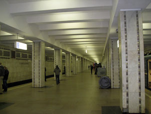 Estación Svíblovo de la línea Kalúzhsko-Rízhskaya del Metro de Moscú