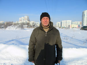 Estoy a fondo de mi municipio en Moscú 06.02.2018.