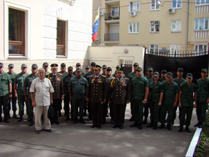 Торжественное собрание венесуэльских офицеров и российских специалистов в посольстве Боливарианской Республики Венесуэлы, посвящённое дню рождения Симона Боливара и годовщине Озёрной Битвы.