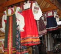 Vestido femeninos rusos nacionales