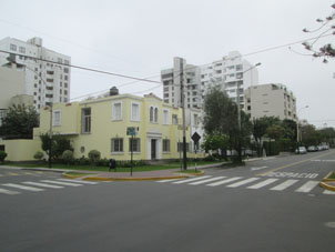 Дом на улице Николас де Ривера в Сан-Исидро, в Лиме.